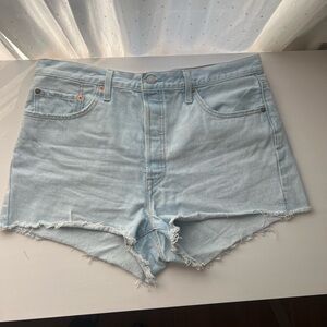 Levi’s 501 Cutoff Jean Denim Shorts Size 33
